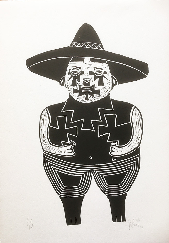 Ray | Luchador con tequila y limon